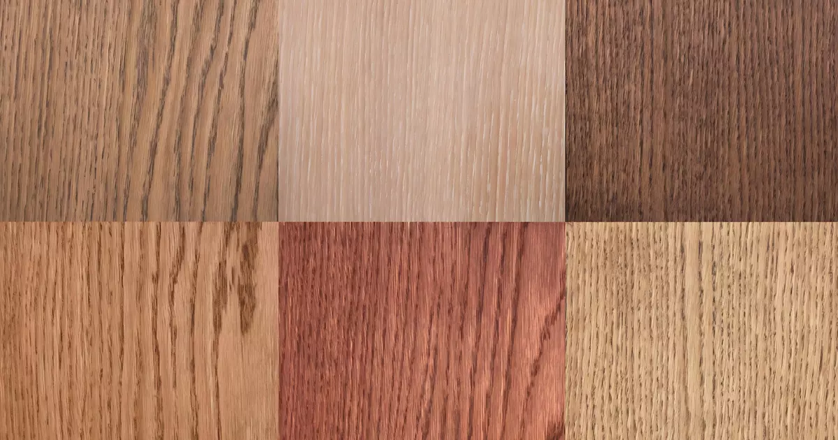 Different types of wood for custom tables