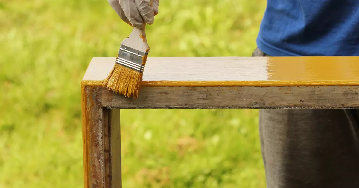 Applying finish to protect after how to repair wood dents