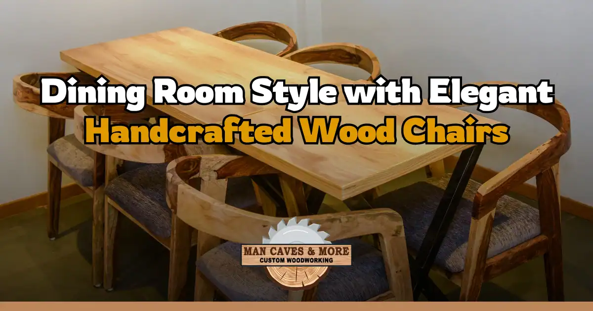 Dining Room Style with Elegant Handcrafted Wood Chairs