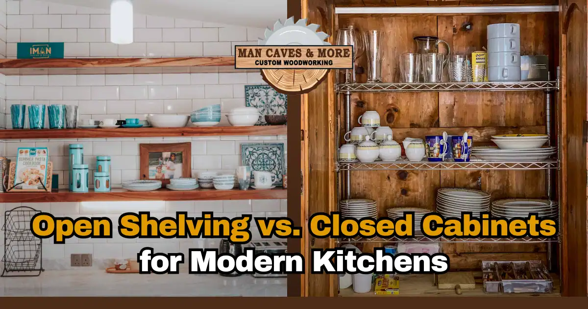 Open Shelving vs. Closed Cabinets for Modern Kitchens