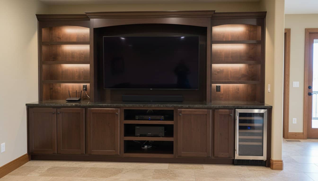Integrated Media Centers: Custom Entertainment Centers That Combine Style and Function